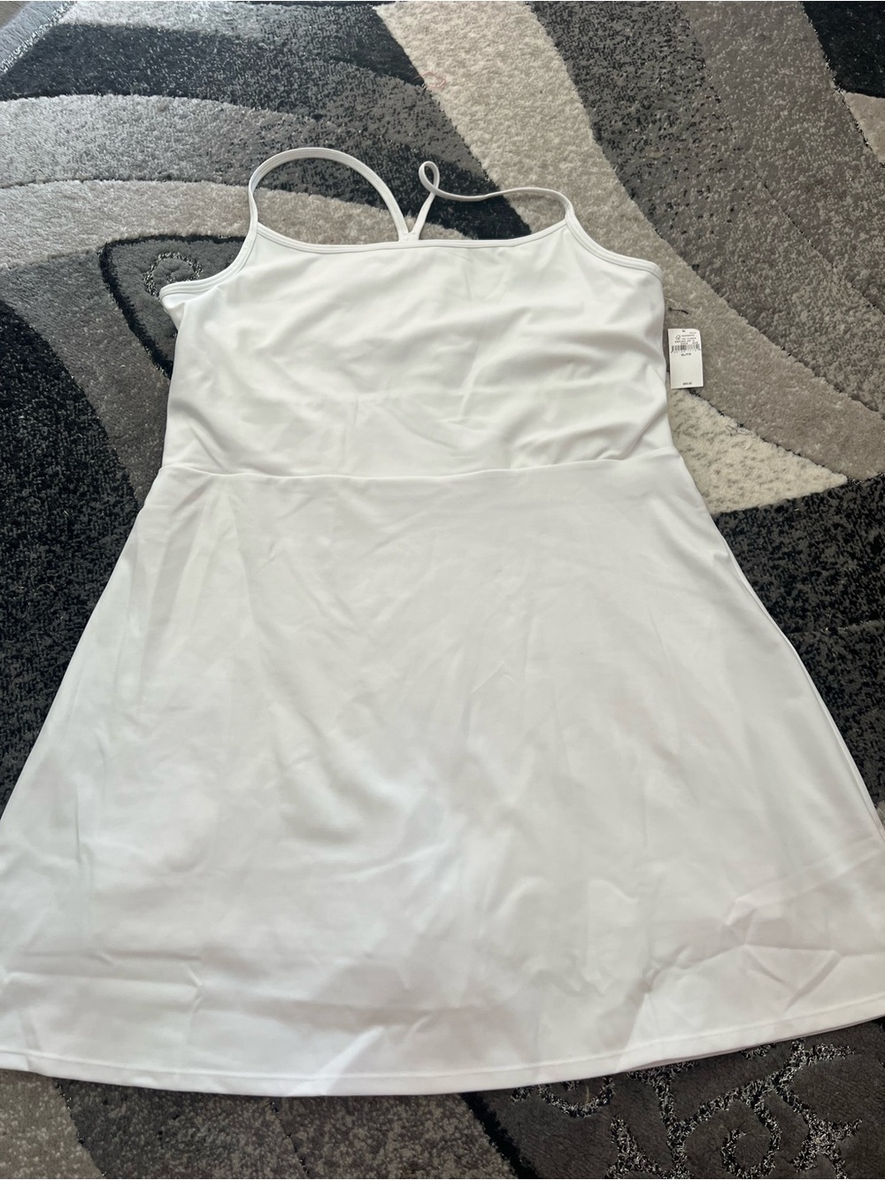 GAP White Mini Sport Dress w/ built in Shorts